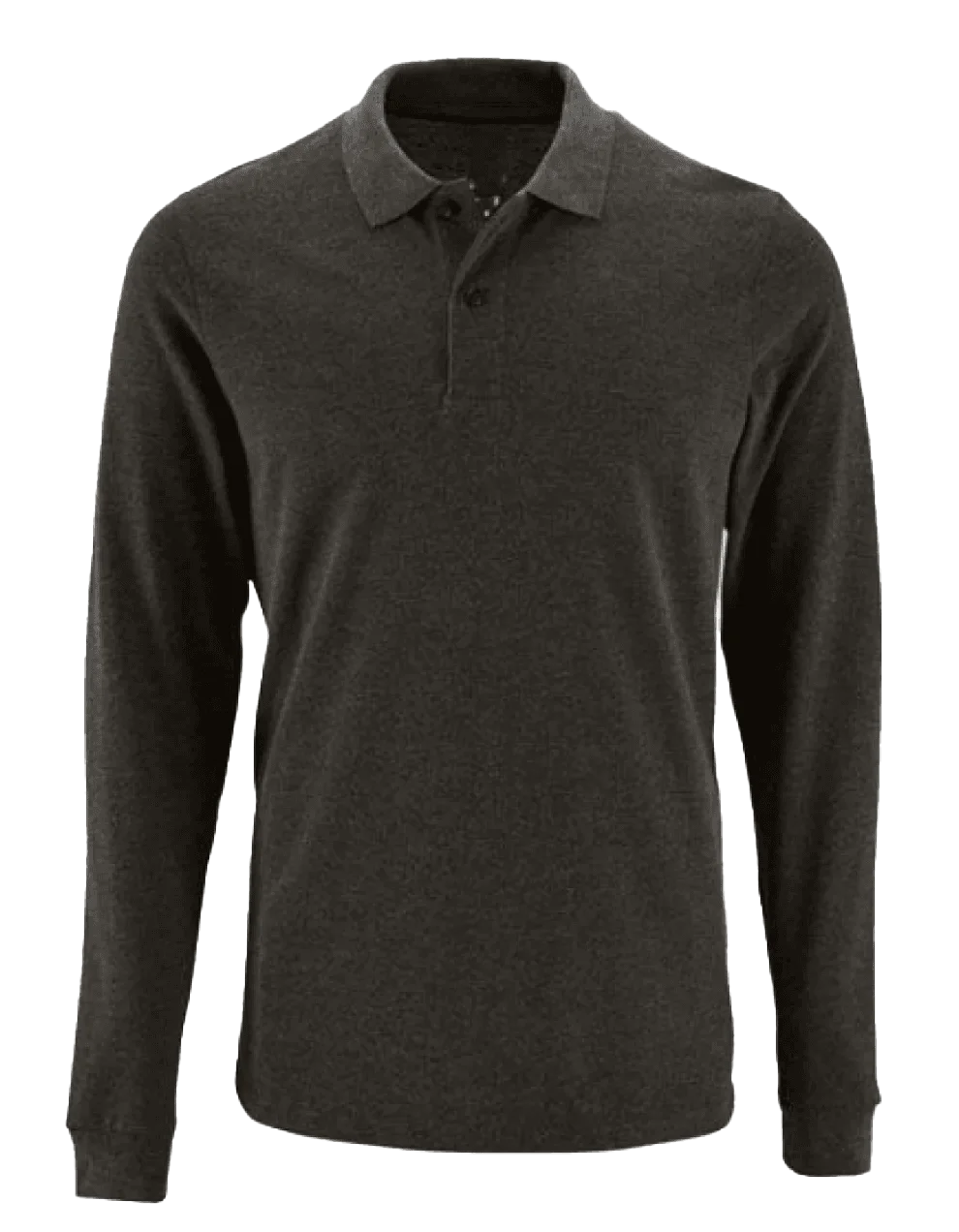 Dark grey 2025 long sleeve polo